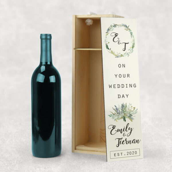 On Your Wedding Day Wine Gift Box