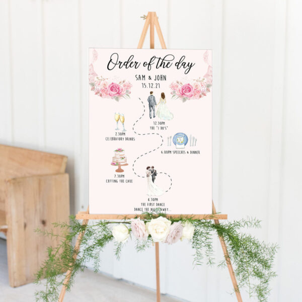 Order of the Day Foamboard