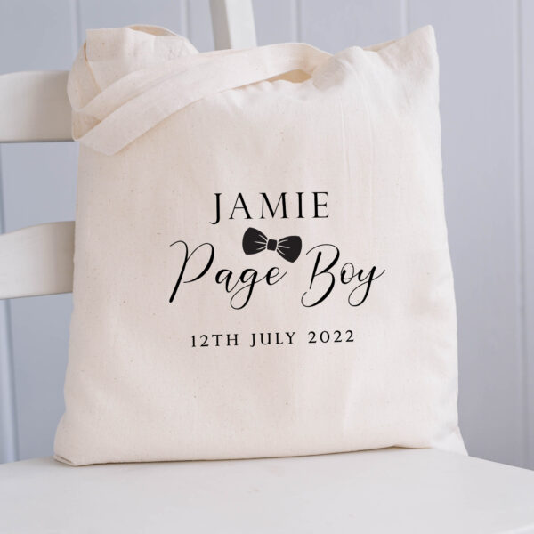 Dickie Bow Tote Bag