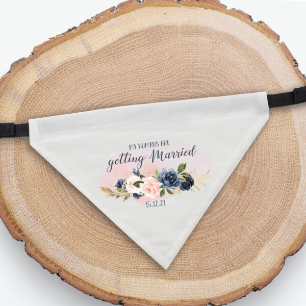 My Humans are getting Married Pet Bandana