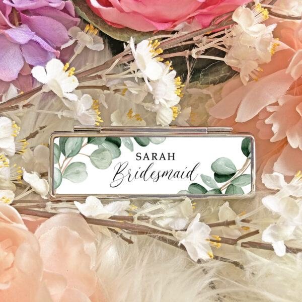 Eucalyptus Lipstick Holder with Mirror