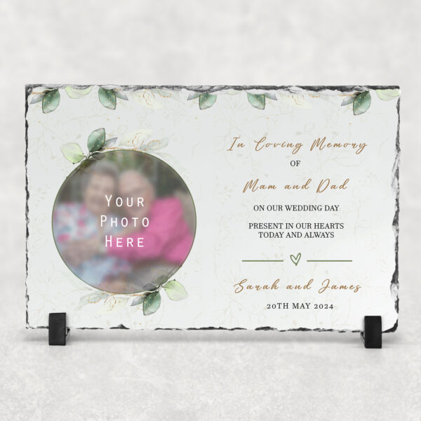 Eucalyptus Remembrance Slate