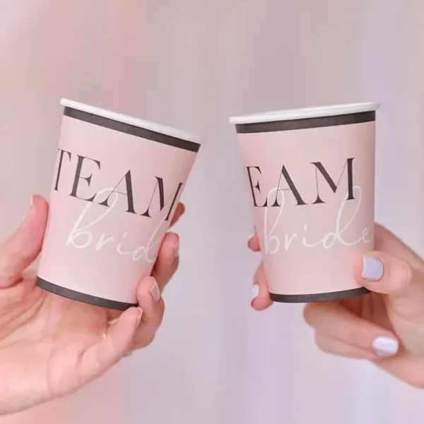 Future Mrs Team Bride Paper Cups - (8pk)
