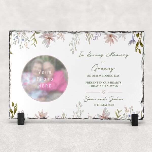 Dainty Remembrance Slate