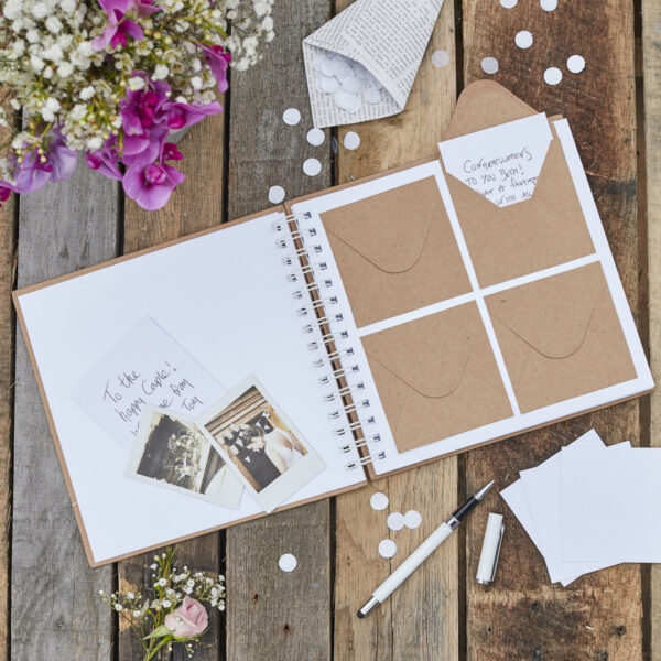 Mini Envelope Guest Book - Image 2