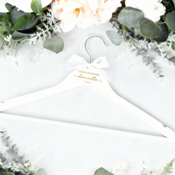 White Communion Hanger