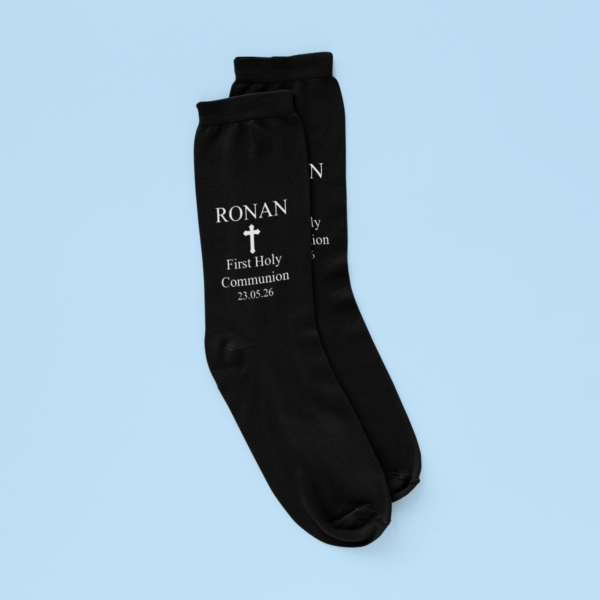 Black Communion Socks